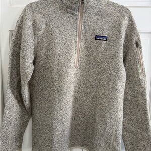Patagonia women’s better sweater Zip-Up Sweater in Heather Gray